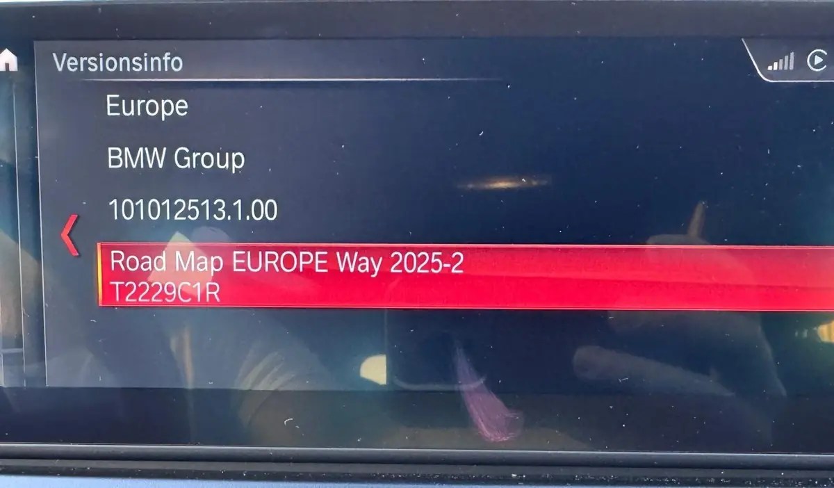 BMW Road map download