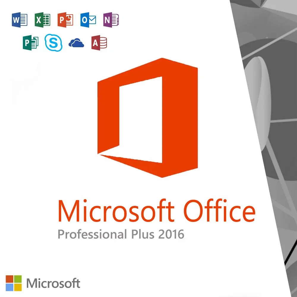 Microsoft Office 2016 Pro Plus license key